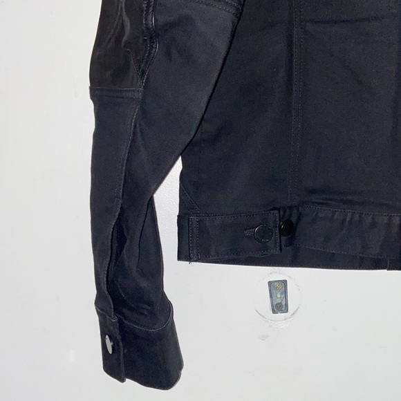 Alexandre Plokhov Trucker Denim/Leather Jacket Men’s Size 50IT​​​​ - Picture 8 of 11